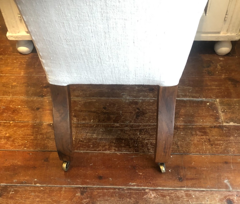 High back Open Arm chair. Probably by Gillows. View VIII