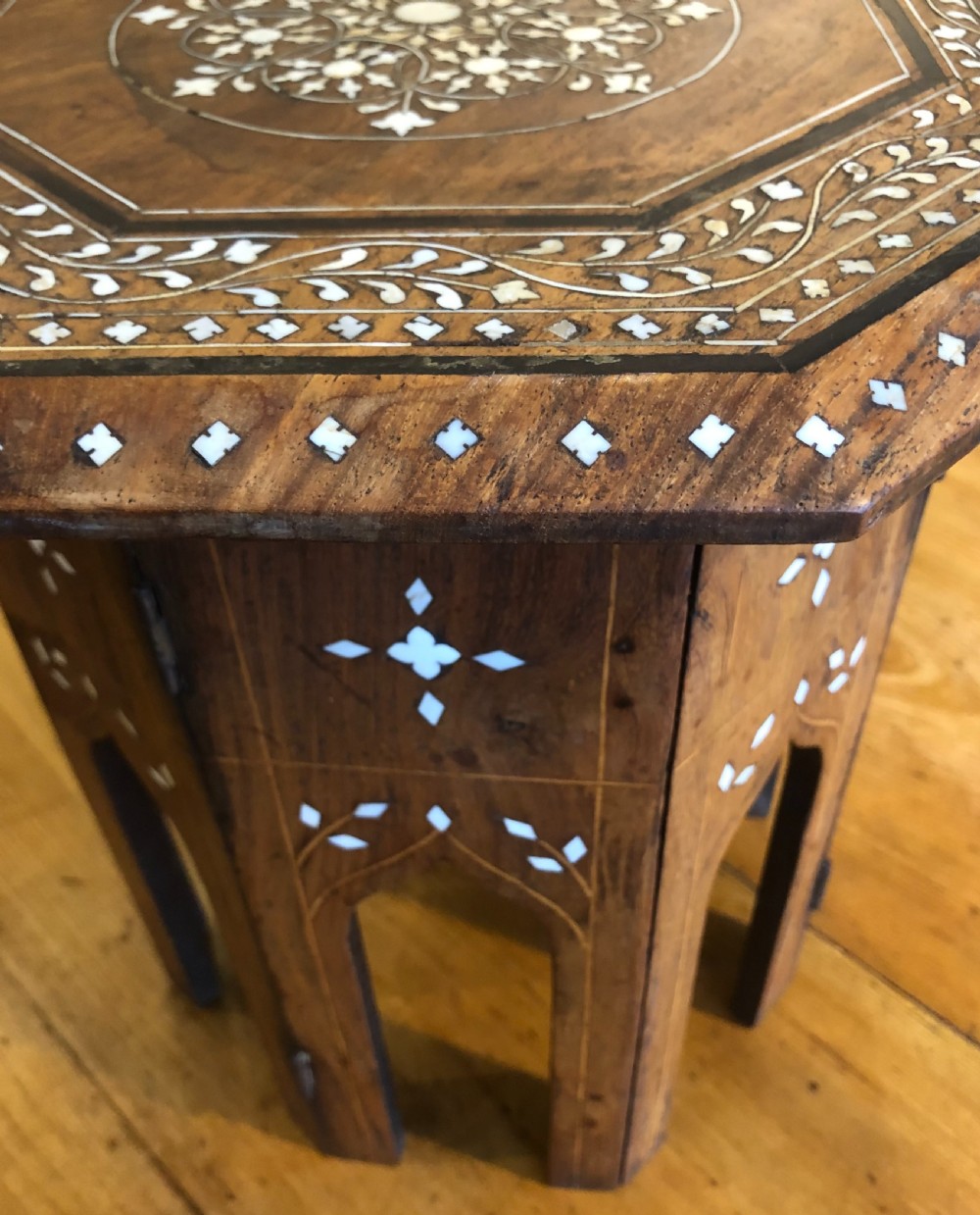Indian Hoshiapur Table. View V