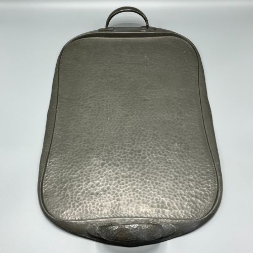 LIBERTY CO TUDRIC ARTS CRAFTS SOLID ENGLISH PEWTER SERVING TRAY - ADDITIONAL PHOTO 13