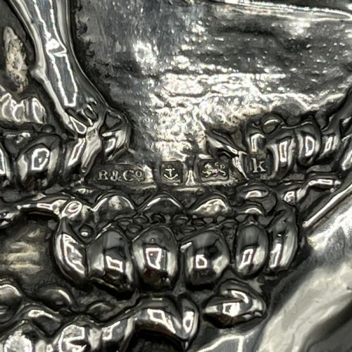 ART NOUVEAU STERLING SILVER HAND MIRROR REPOUSSE CHERUB HALLMARKED BIRMINGHAM 1909 - ADDITIONAL PHOTO 7