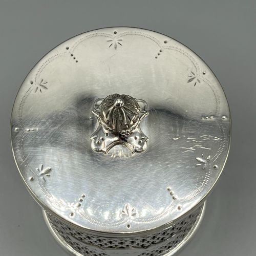 EDWARDIAN QUALITY SILVER PLATED MARMALADE PRESERVE POT WITH CRANBERRY GLASS LINER - ADDITIONAL PHOTO 6