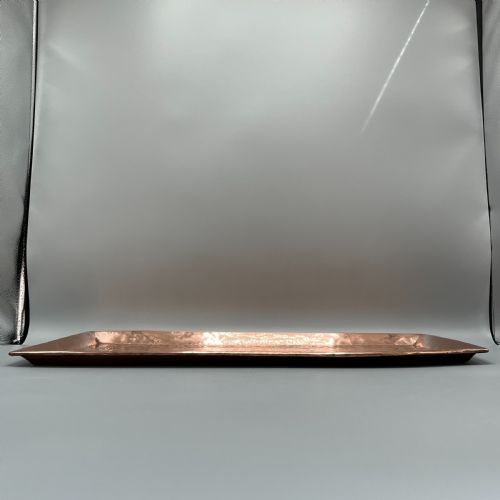 LARGE ART NOUVEAU PLANISHED COPPER TRAY C1900 - ADDITIONAL PHOTO 13