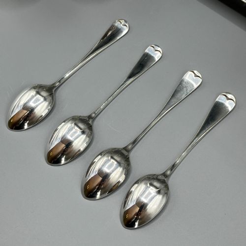 LATE VICTORIAN SHEFFIELD SILVER PLATED EGG CRUET SET - ADDITIONAL PHOTO 13