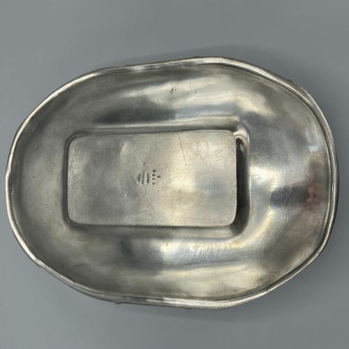 LIBERTY CO TUDRIC ART NOUVEAU PEWTER CAKE BASKET CENTREPIECE 0357 - ADDITIONAL PHOTO 11