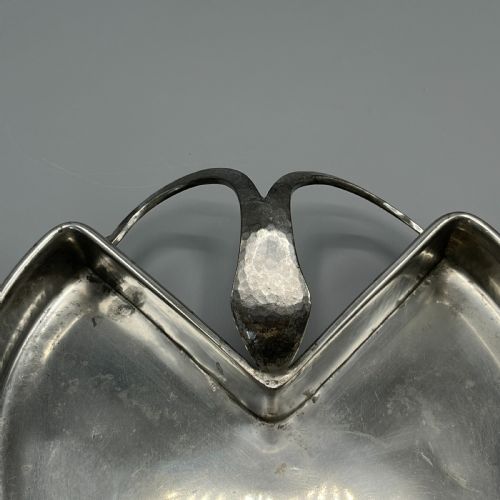 LIBERTY CO PEWTER HORS D'OEUVRE SERVING DISH - ADDITIONAL PHOTO 3