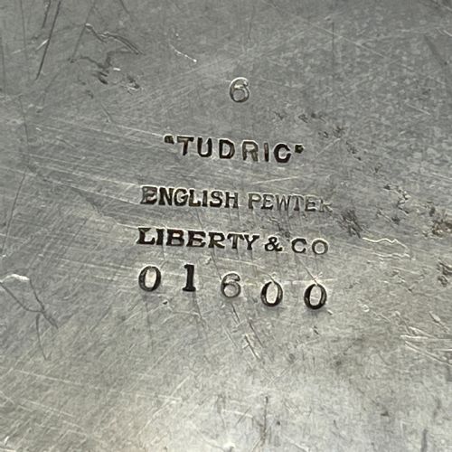LIBERTY CO PEWTER HORS D'OEUVRE SERVING DISH - ADDITIONAL PHOTO 14