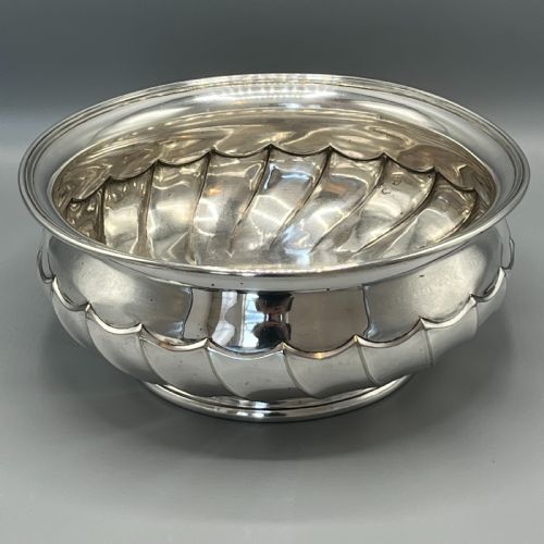 large silver plated jardiniere centrepiece bowl by mappin webb - CATEGORY: ANTIQUE SILVER - DATED 1900
