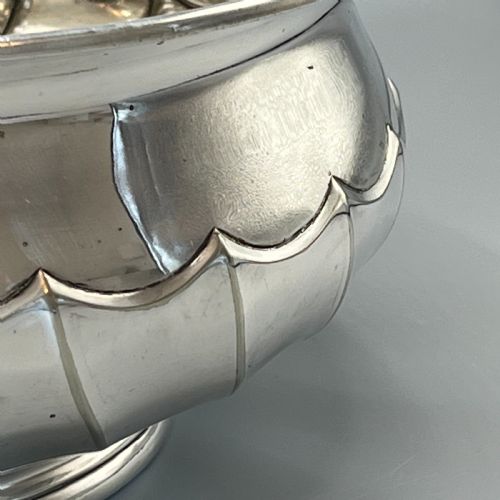 LARGE SILVER PLATED JARDINIERE CENTREPIECE BOWL BY MAPPIN WEBB - ADDITIONAL PHOTO 7