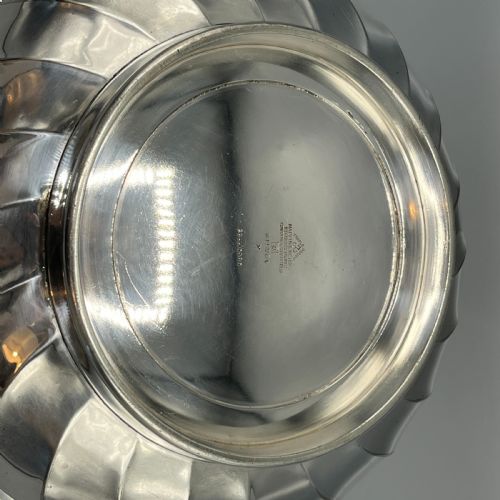 LARGE SILVER PLATED JARDINIERE CENTREPIECE BOWL BY MAPPIN WEBB - ADDITIONAL PHOTO 11