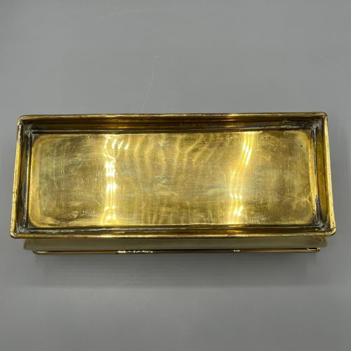 EDWARDIAN SOLID BRASS WINDOWSILL PLANTER TROUGH - ADDITIONAL PHOTO 13