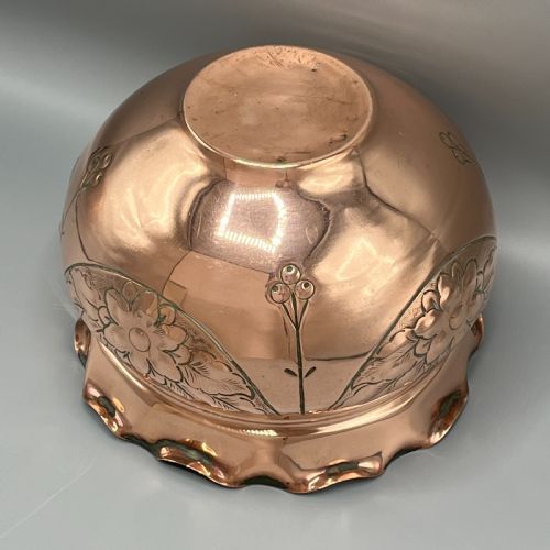 EDWARDIAN SOLID COPPER JARDINIERE PLANTER - ADDITIONAL PHOTO 10