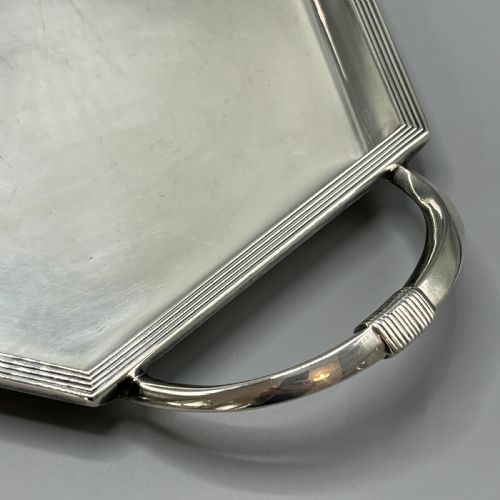 WMF SILVER PLATED TEA TRAY TEAPOT SUGAR BOWL CREAM JUG TEA SET - ADDITIONAL PHOTO 11