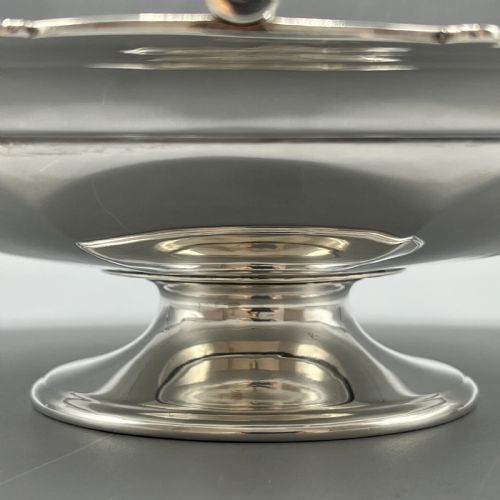 SILVER PLATED CAKE FRUIT BASKET BY MAPPIN WEBB C1920 - ADDITIONAL PHOTO 10