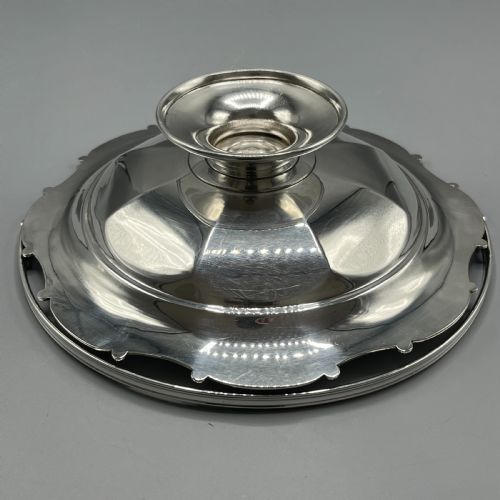SILVER PLATED CAKE FRUIT BASKET BY MAPPIN WEBB C1920 - ADDITIONAL PHOTO 19