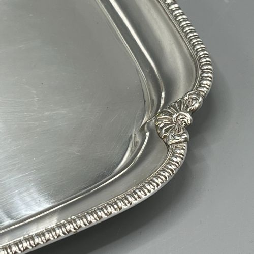 ENGLISH SILVER PLATED COCKTAIL TRAY C1930 - ADDITIONAL PHOTO 19