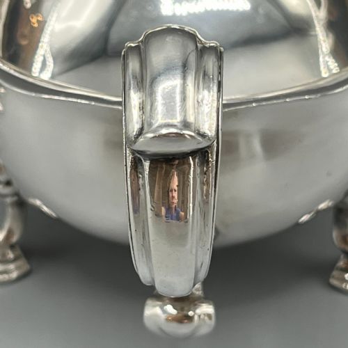 PAIR SILVER PLATED SAUCE BOATS MAPPIN WEBB C1930 - ADDITIONAL PHOTO 8