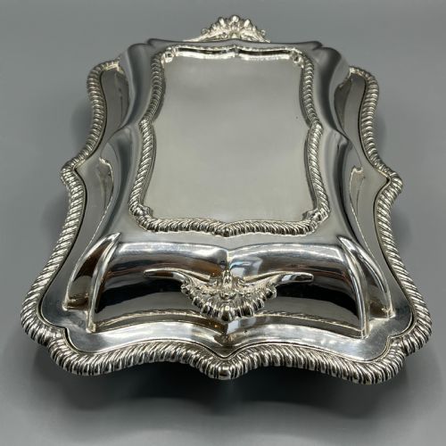 QUALITY SILVER PLATED ENTREE DISH BY HAWKSWORTH EYRE CO - ADDITIONAL PHOTO 16