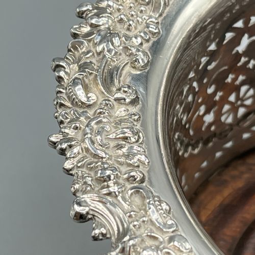 VICTORIAN SILVER PLATED BOTTLE HOLDER WINE COASTER SYPHON STAND - ADDITIONAL PHOTO 16