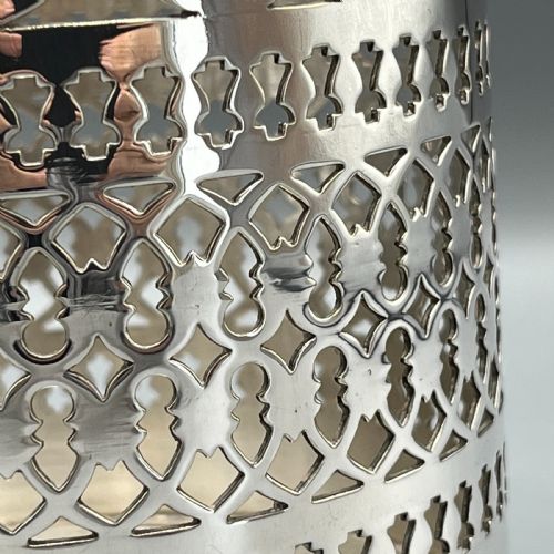MAPPIN WEBB SILVER PLATED WINE CHAMPAGNE BOTTLE HOLDER SYPHON - ADDITIONAL PHOTO 9