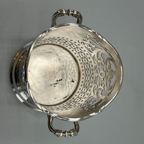 MAPPIN WEBB SILVER PLATED WINE CHAMPAGNE BOTTLE HOLDER SYPHON - ADDITIONAL PHOTO 13