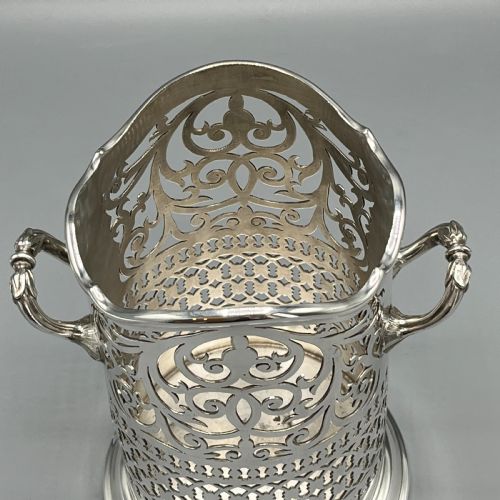 MAPPIN WEBB SILVER PLATED WINE CHAMPAGNE BOTTLE HOLDER SYPHON - ADDITIONAL PHOTO 16