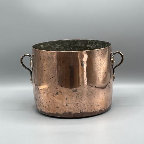 victorian copper pot large planter or champagne bucket bath - CATEGORY: ANTIQUE METAL - DATED VICTORIAN