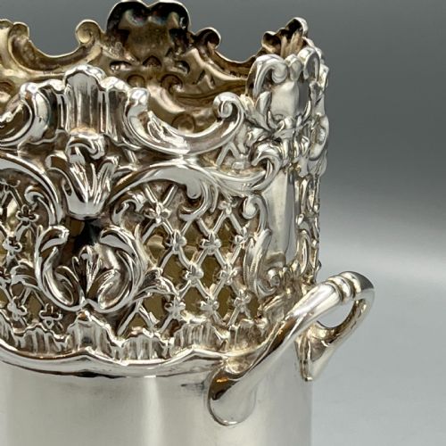 VICTORIAN SILVER PLATED WINE BOTTLE HOLDER SYPHON STAND MARTIN HALL CO - ADDITIONAL PHOTO 5