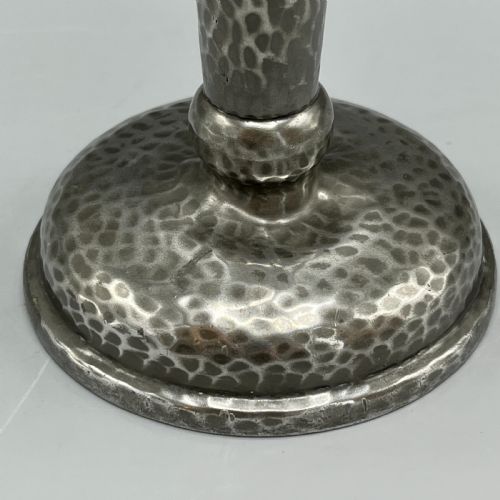 LIBERTY CO ARTS CRAFTS PEWTER CANDLESTICK - ADDITIONAL PHOTO 6