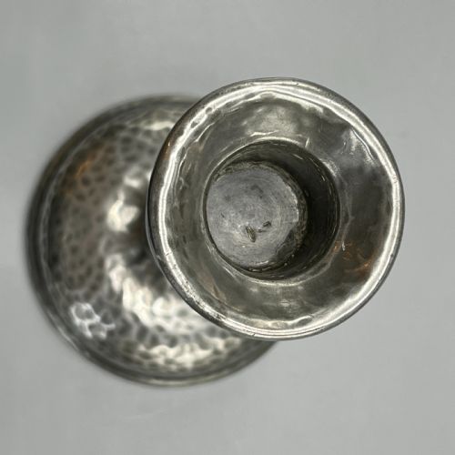 LIBERTY CO ARTS CRAFTS PEWTER CANDLESTICK - ADDITIONAL PHOTO 8