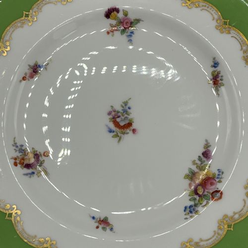 PAIR VICTORIAN COALPORT PORCELAIN PLATES - ADDITIONAL PHOTO 10