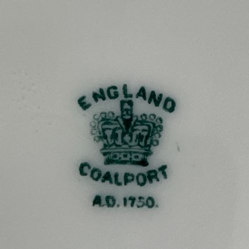 PAIR VICTORIAN COALPORT PORCELAIN PLATES - ADDITIONAL PHOTO 16