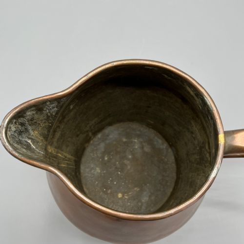 LARGE GEORGIAN COPPER JUG 8 PINT 1 GALLON - ADDITIONAL PHOTO 15