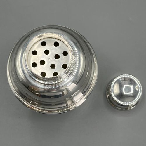 ART DECO ENGLISH SILVER PLATED COCKTAIL SHAKER - ADDITIONAL PHOTO 6