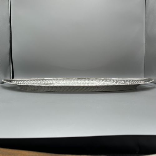 LARGE SILVER PLATED BUTLER SERVING TRAY BY ELKINGTON CO - ADDITIONAL PHOTO 18