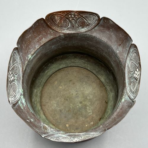 WMF COPPER PLANTER JARDINIERE - ADDITIONAL PHOTO 8