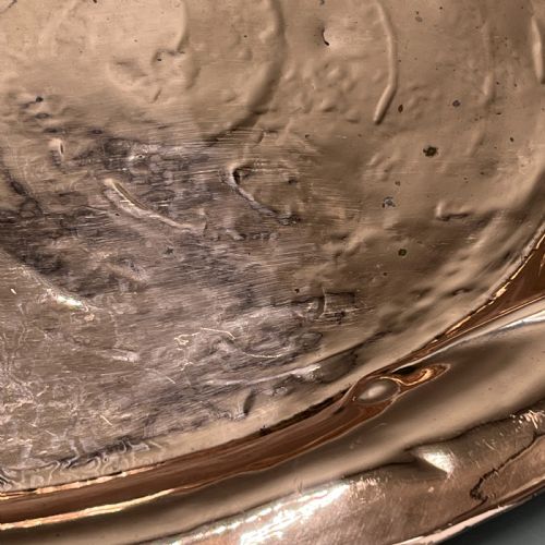 ART NOUVEAU EMBOSSED COPPER TRAY - ADDITIONAL PHOTO 16
