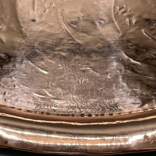 ART NOUVEAU EMBOSSED COPPER TRAY - ADDITIONAL PHOTO 17