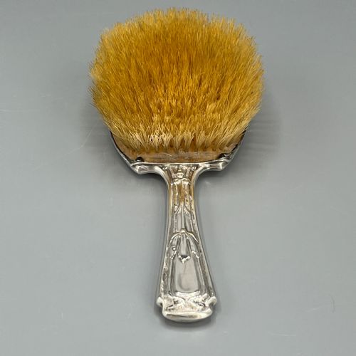 ART NOUVEAU STERLING SILVER HAIR BRUSH WITH EMBOSSED BIRD - ADDITIONAL PHOTO 22