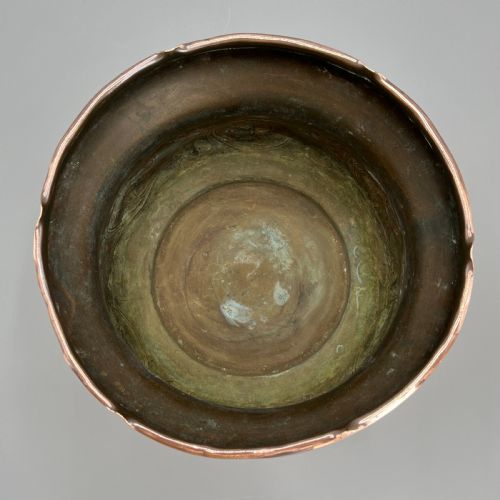 ART NOUVEAU COPPER INDOOR PLANTER JARDINIERE - ADDITIONAL PHOTO 9