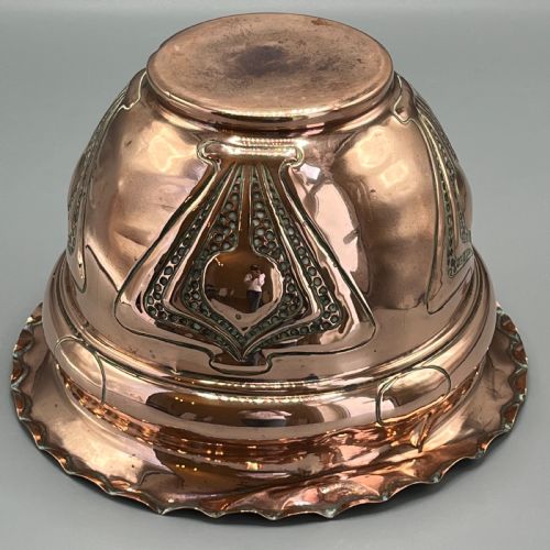 ART NOUVEAU COPPER INDOOR PLANTER JARDINIERE - ADDITIONAL PHOTO 11