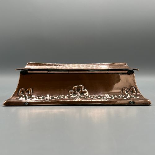 ANTIQUE COPPER EMBOSSED CIGARETTE BOX - ADDITIONAL PHOTO 15