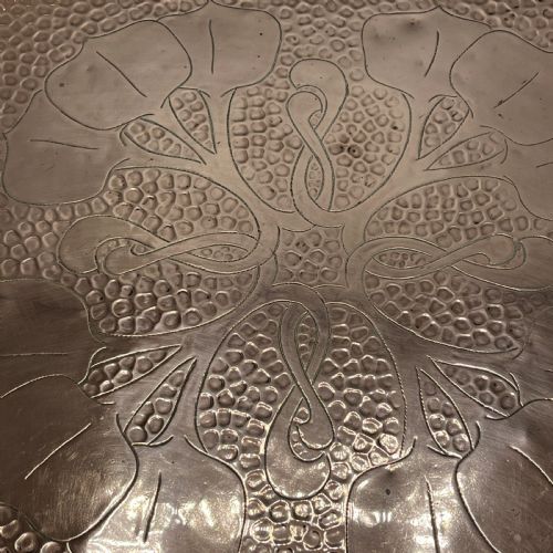 LARGE ART NOUVEAU COPPER TRAY BY J F POOL HAYLE CORNWALL - ADDITIONAL PHOTO 12
