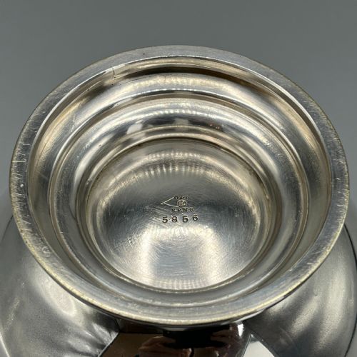 ANTIQUE QUALITY SILVER PLATED PEDESTAL BOWL WITH TWIN HANDLES - ADDITIONAL PHOTO 12