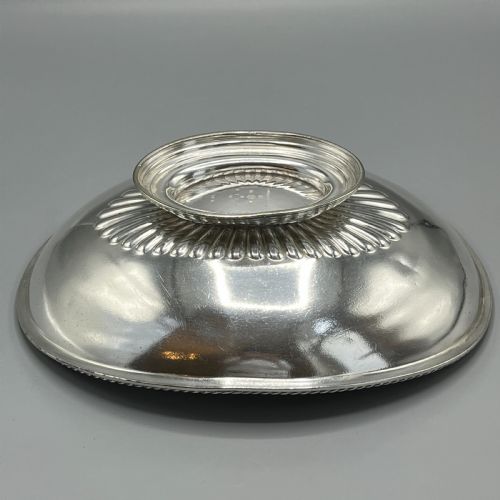 EDWARDIAN SILVER PLATED BREAD BASKET FRUIT BOWL BY ELKINGTON CO - ADDITIONAL PHOTO 12