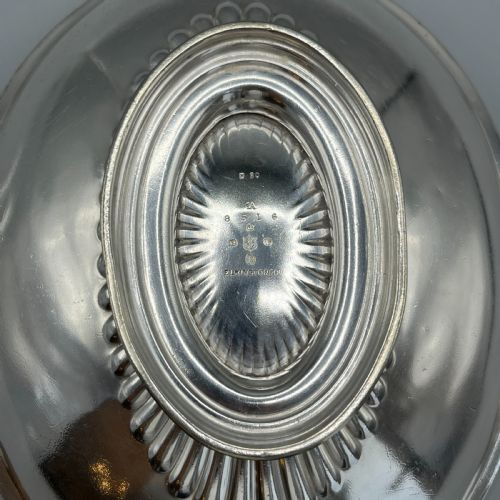 EDWARDIAN SILVER PLATED BREAD BASKET FRUIT BOWL BY ELKINGTON CO - ADDITIONAL PHOTO 13