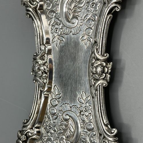 ANTIQUE VICTORIAN SILVER PLATED PEN TRAY - ADDITIONAL PHOTO 9