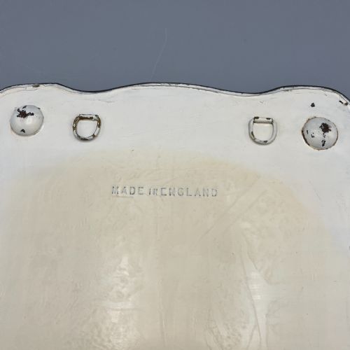 ANTIQUE ART DECO SORCERERS WALL MIRROR OR MIRROR GLASS TRAY - ADDITIONAL PHOTO 18