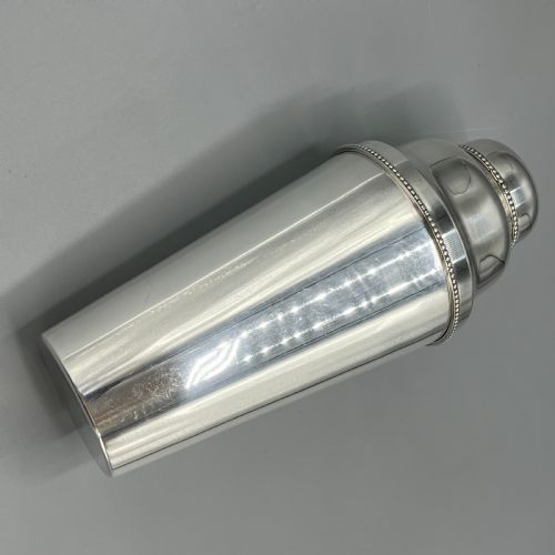FRENCH ART DECO SILVER PLATED COCKTAIL SHAKER BY ROUXMARQUIAND - ADDITIONAL PHOTO 6