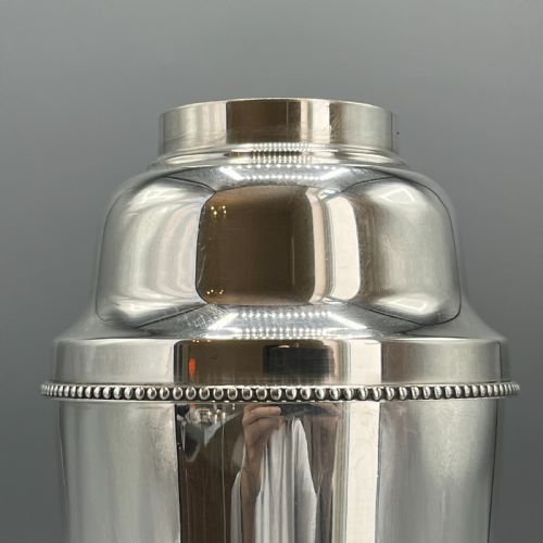 FRENCH ART DECO SILVER PLATED COCKTAIL SHAKER BY ROUXMARQUIAND - ADDITIONAL PHOTO 10
