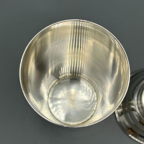 FRENCH ART DECO SILVER PLATED COCKTAIL SHAKER BY ROUXMARQUIAND - ADDITIONAL PHOTO 12